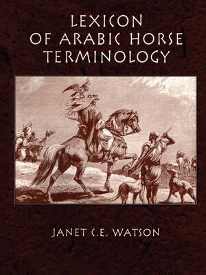 cover image of Lexicon of Arabic Horse Terminology